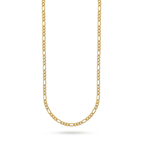 SOLARC The CADENCE Figaro Necklace - 18K Gold PVD Plated 304L Stainless Steel - Proportional Rhythm
