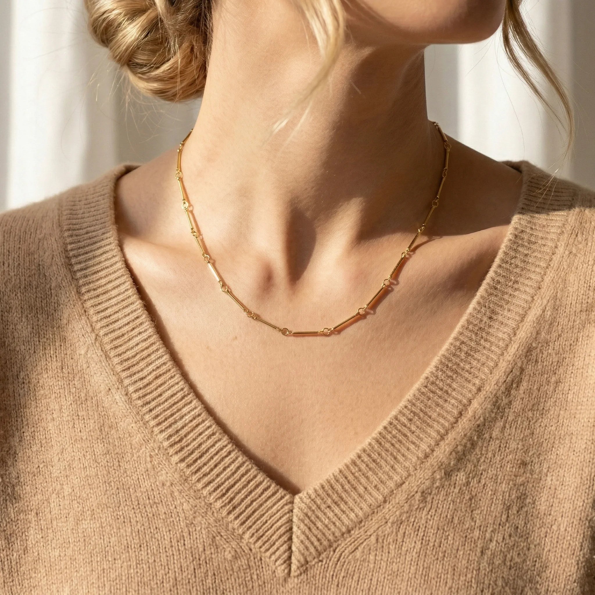 The VECTOR Bar-Link Necklace